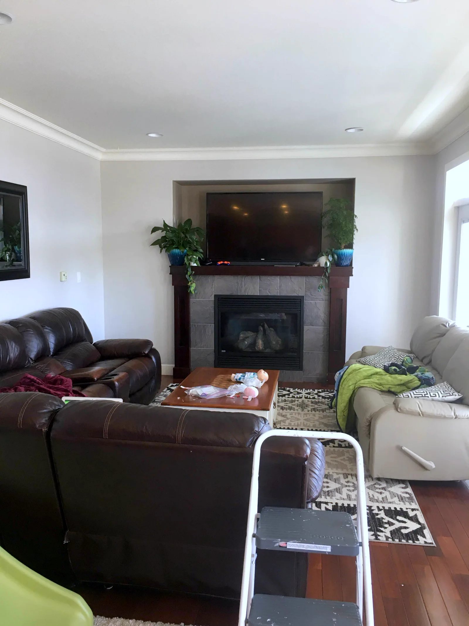 Living room — before