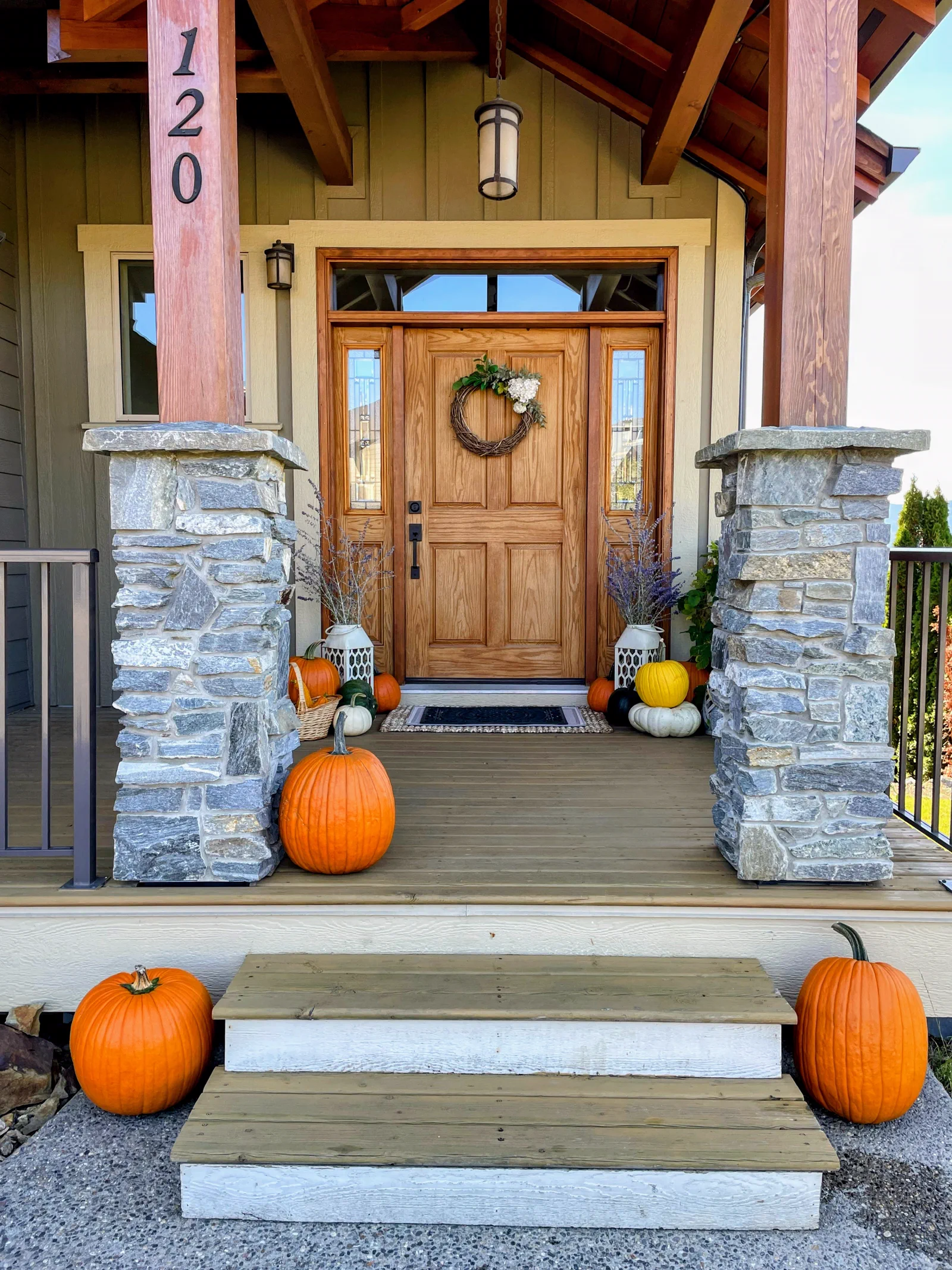 Porch Pumpkins styling, step 6 of 11