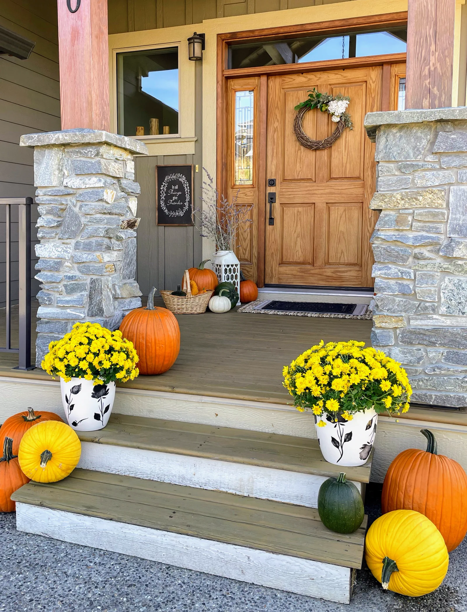 Porch Pumpkins styling, step 8 of 11