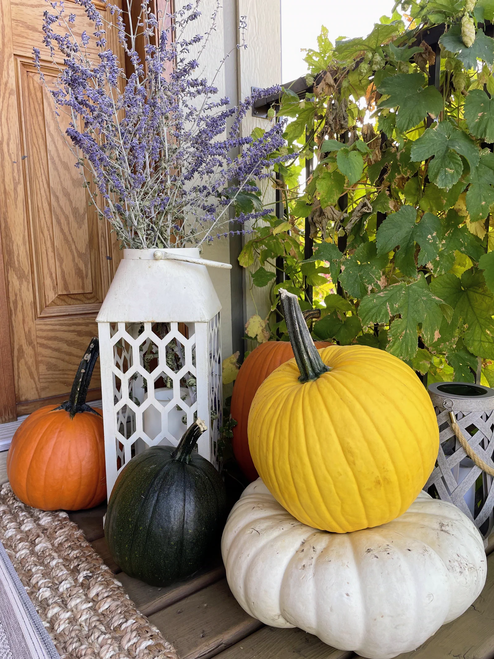 Porch Pumpkins styling, step 10 of 11
